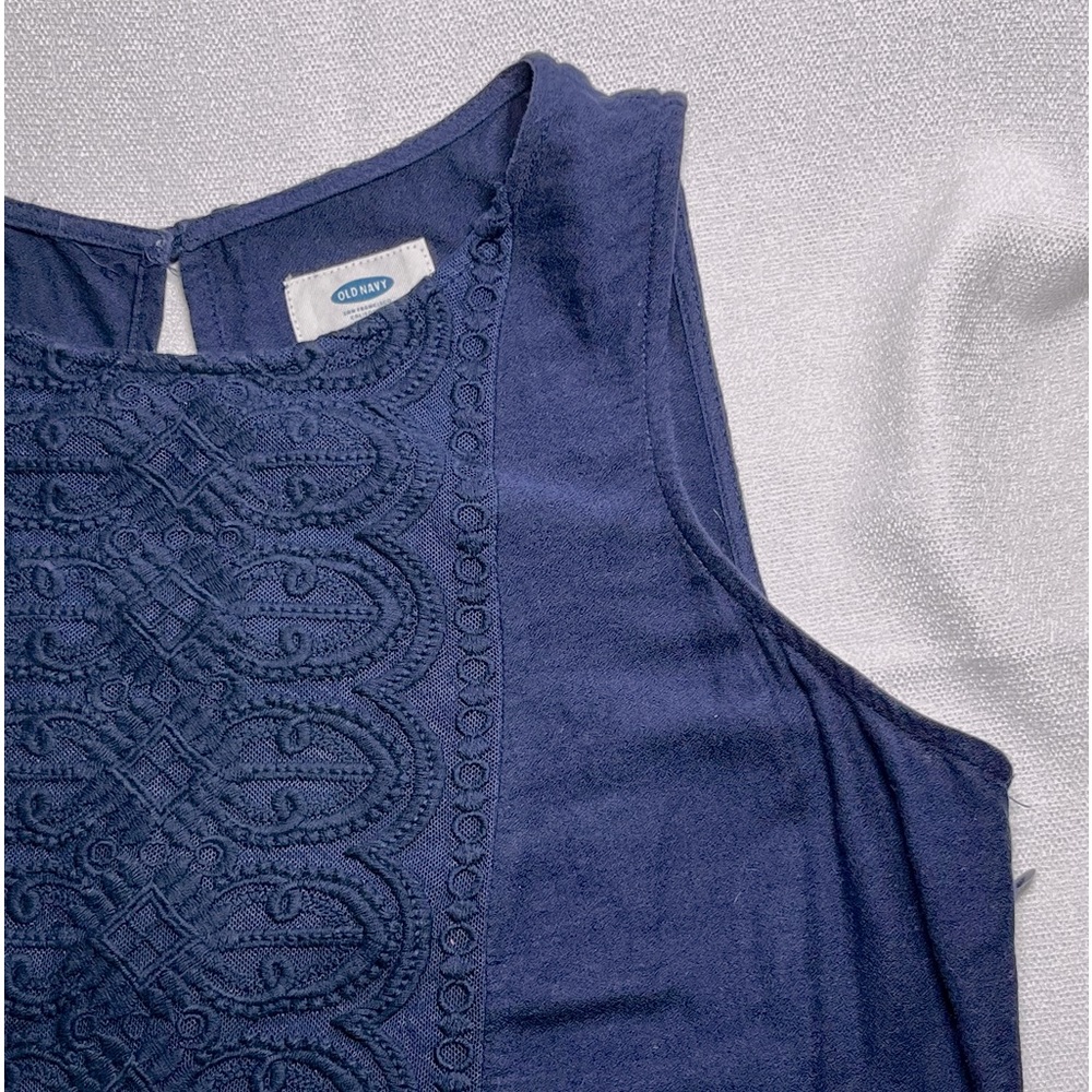 Old Navy Navy Blue Mini Dress